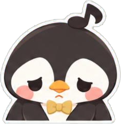 スイちゃんのしょんぼりの表情